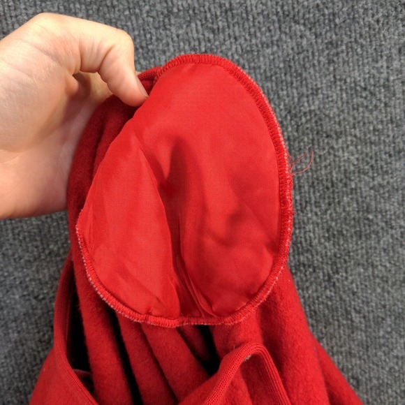 Geiger Collections Women's Button-Up Cardigan Sweater Red Size 42 Vintage - Picture 9 of 16